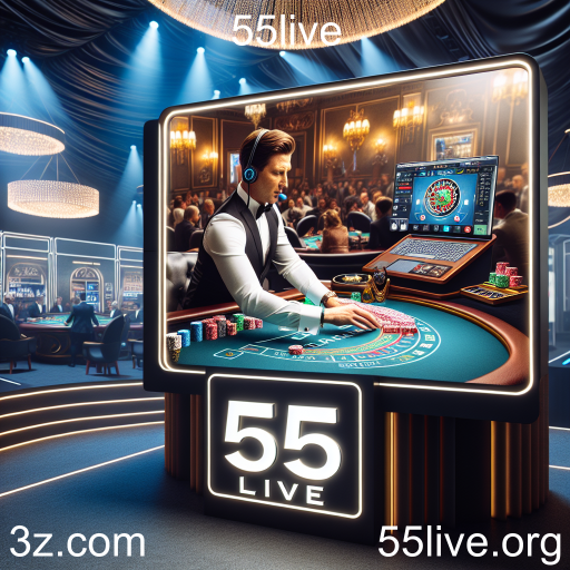 Experiência Imersiva na Categoria 'Ao Vivo' do 55live