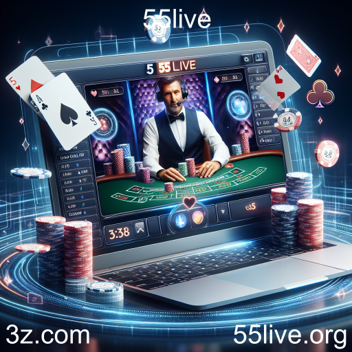 A Experiência Imersiva do Cassino ao Vivo no 55live